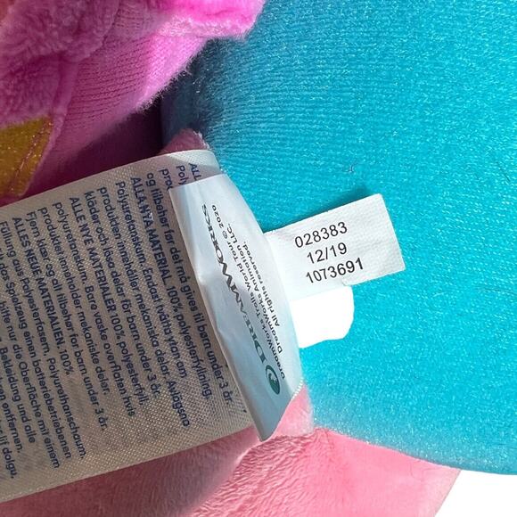 Build-A-Bear Princess POPPY Troll Stuffed Doll 20” Pink Dress Rainbow Hair Plush - Picture 12 of 14